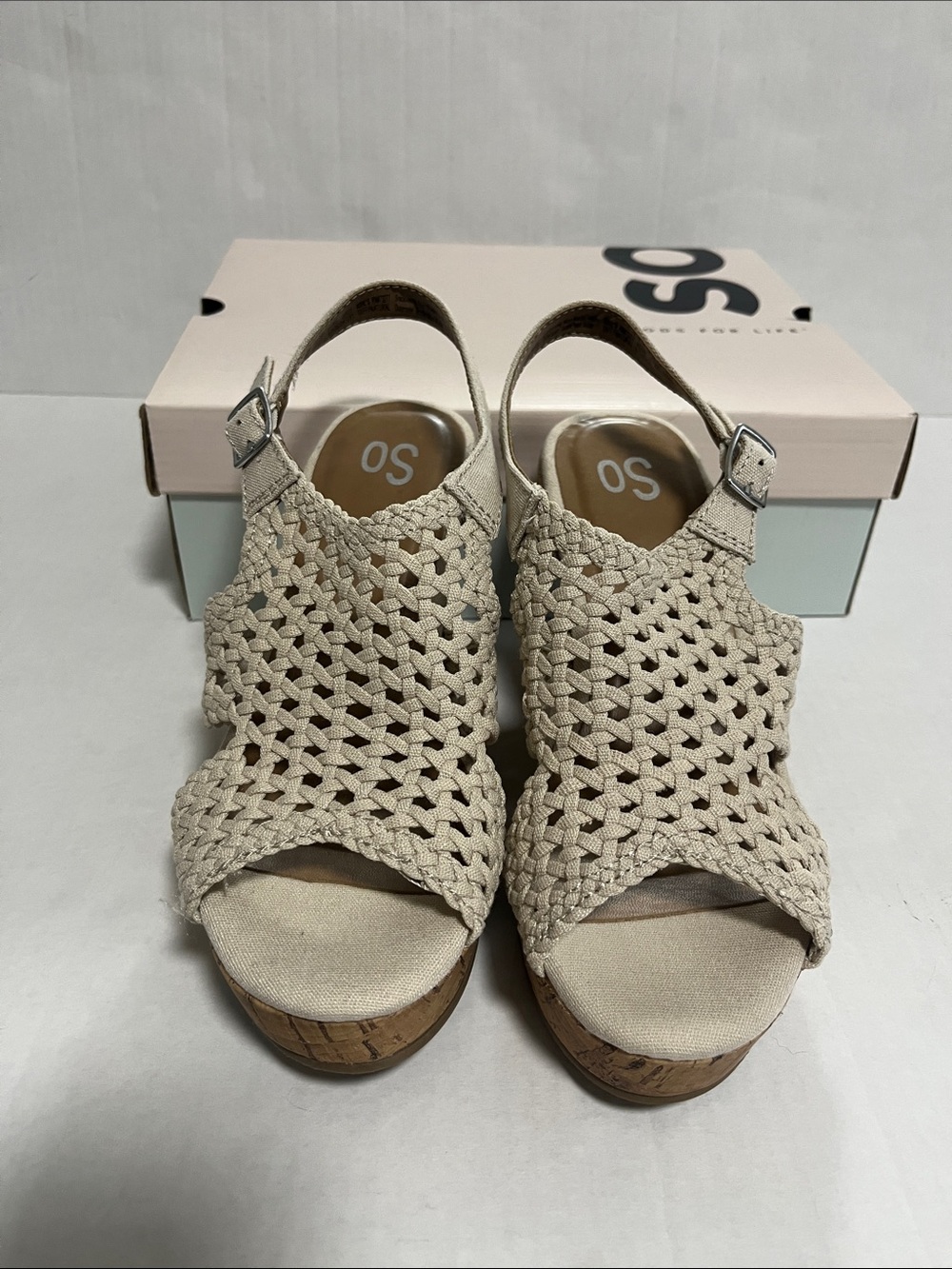 Sonoma Goods For Life Women’s Taffy Wedge Sandal NWT